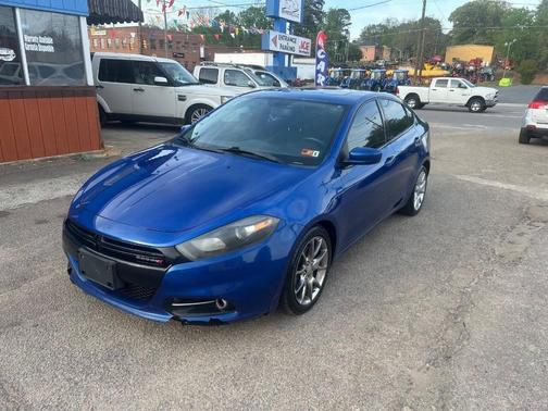 Blue Streak Pearlcoat 2013 Dodge Dart SXT