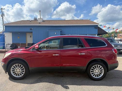 Crystal Red Tintcoat 2012 Buick Enclave Leather