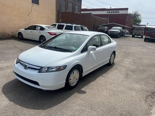 Taffeta White 2008 Honda Civic Hybrid Base