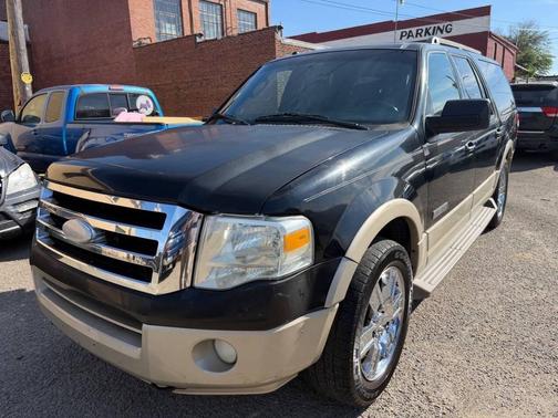Black Clearcoat 2007 Ford Expedition EL Eddie Bauer