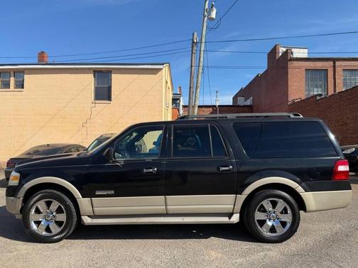 Black Clearcoat 2007 Ford Expedition EL Eddie Bauer