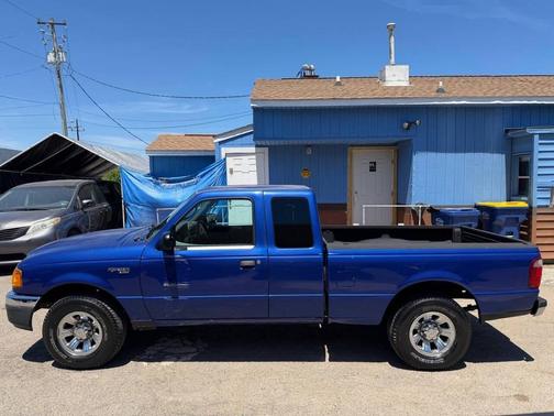 Sonic Blue Clearcoat Metallic 2005 Ford Ranger STX SuperCab