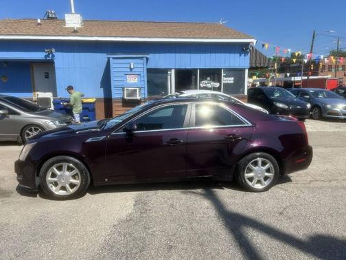 Black Cherry 2008 Cadillac CTS Base