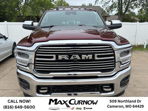 Delmonico Red Pearlcoat 2021 RAM 3500 Laramie Crew Cab 4x4 8' Box