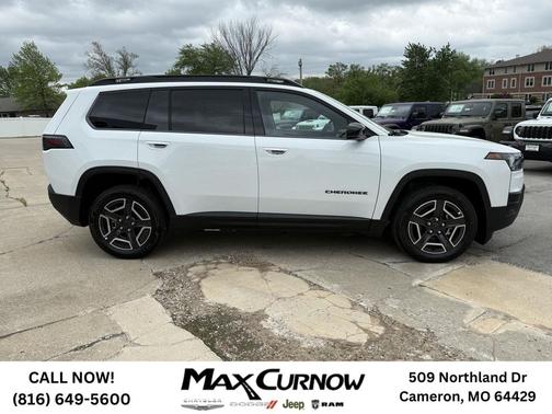 Bright White Clearcoat 2026 Jeep Cherokee Limited