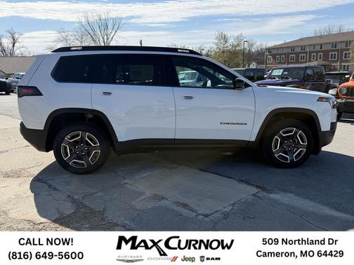 Bright White Clearcoat 2026 Jeep Cherokee Limited