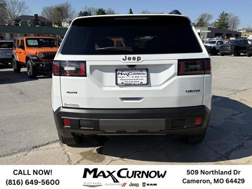 Bright White Clearcoat 2026 Jeep Cherokee Limited