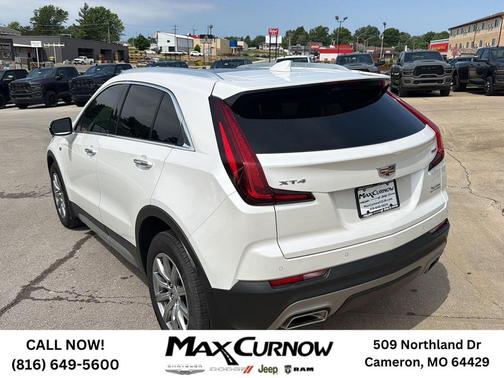 Crystal White Tricoat 2022 Cadillac XT4 Premium Luxury