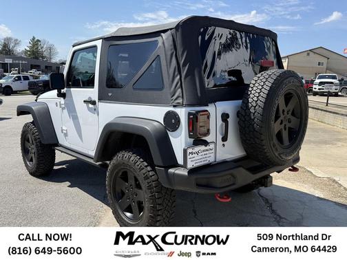 Bright White Clearcoat 2014 Jeep Wrangler Sport
