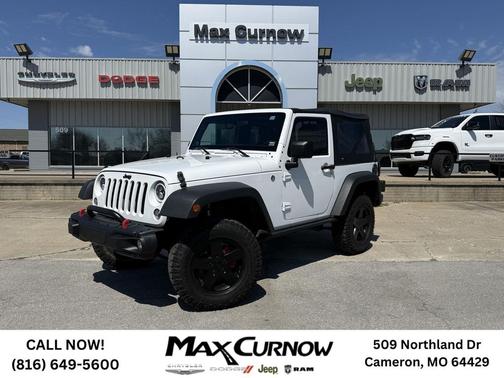 Bright White Clearcoat 2014 Jeep Wrangler Sport
