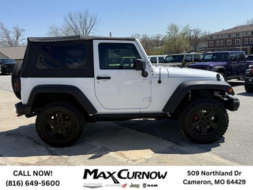 Bright White Clearcoat 2014 Jeep Wrangler Sport