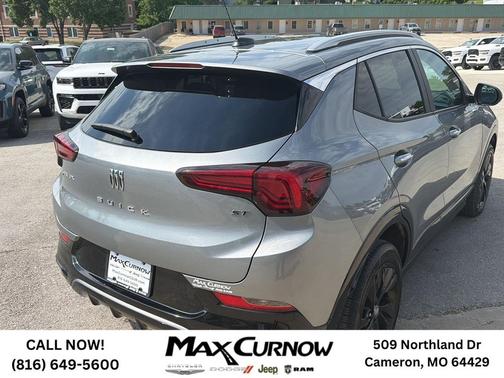 Moonstone Gray Metallic 2024 Buick Encore GX Sport Touring