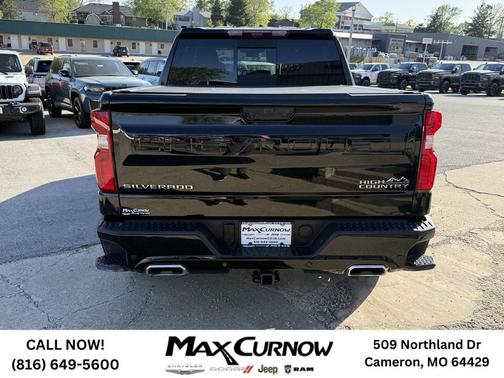 Black 2025 Chevrolet Silverado 1500 High Country