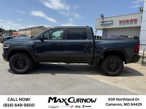 Forged Blue Metallic 2026 RAM 1500 RHO Crew Cab 4x4 5'7' Box