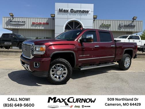 Deep Garnet Metallic 2017 GMC Sierra 2500 Denali