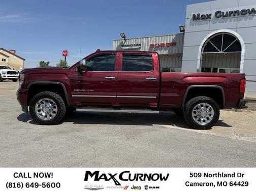 Deep Garnet Metallic 2017 GMC Sierra 2500 Denali