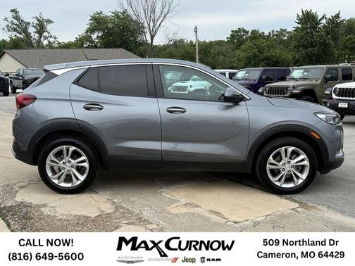 Satin Steel Metallic 2022 Buick Encore GX Preferred