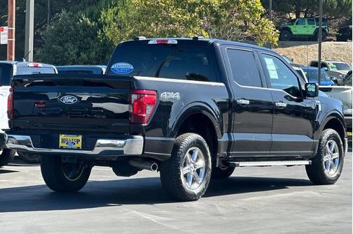 AGATE BLACK METALLIC 2025 Ford F-150 XLT