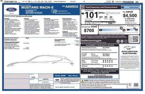 2023 Ford Mustang Mach-E PREMIUM