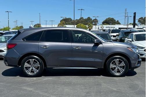 Modern Steel Metallic 2018 Acura MDX 3.5
