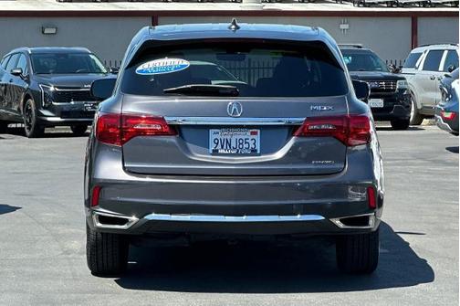 Modern Steel Metallic 2018 Acura MDX 3.5