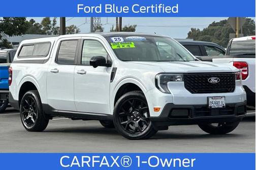 SPACE WHITE METALLIC 2025 Ford Maverick LARIAT
