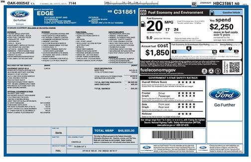 2017 Ford Edge SPORT