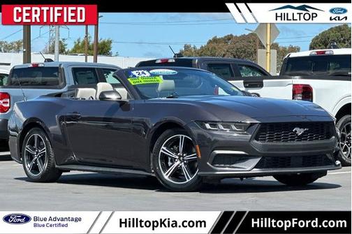 DARK MATTER GRAY METALLIC 2024 Ford Mustang ECOBOOST PREMIUM