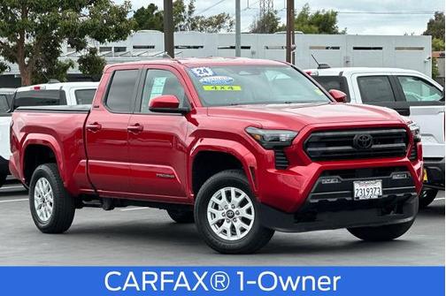 Red 2024 Toyota Tacoma SR5