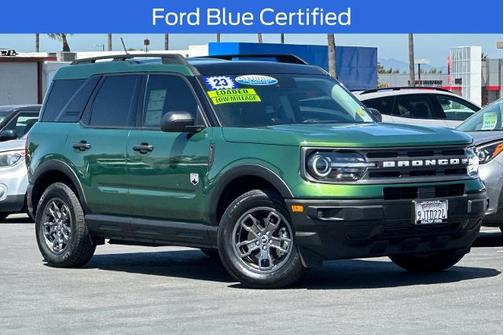 ERUPTION GREEN METALLIC 2023 Ford Bronco Sport BIG BEND