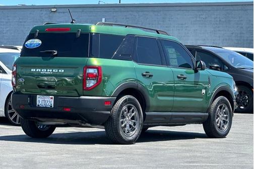 ERUPTION GREEN METALLIC 2023 Ford Bronco Sport BIG BEND