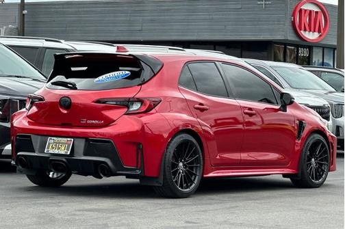 Red 2025 Toyota GR Corolla CORE