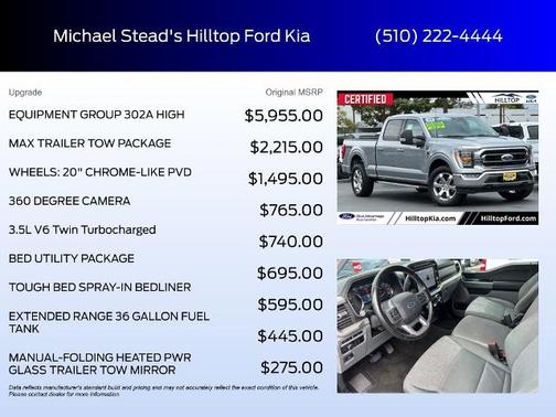 ICONIC SILVER METALLIC 2023 Ford F-150 XLT