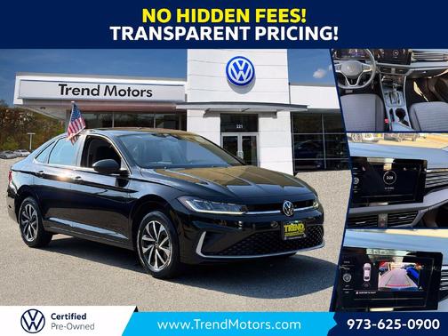 Deep Black Pearl Effect 2025 Volkswagen Jetta 1.5T S