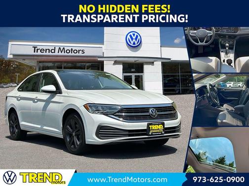 Opal White Pearl Effect 2023 Volkswagen Jetta 1.5T SE