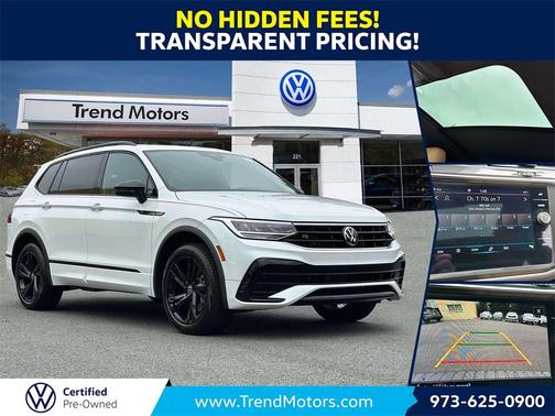 2023 Volkswagen Tiguan 2.0T SE R-Line Black