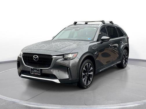 Machine Gray Metallic 2024 Mazda CX-90 PHEV Premium Plus