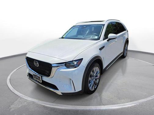Rhodium White Premium 2024 Mazda CX-90 3.3 Turbo Premium
