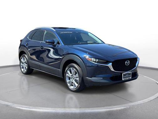 Deep Crystal Blue Mica 2025 Mazda CX-30 2.5 S Premium Package