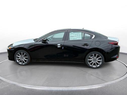 Jet Black Mica 2026 Mazda Mazda3 FWD w/Preferred Package