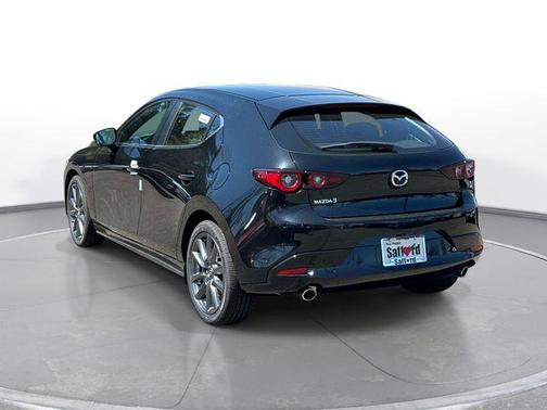 Jet Black Mica 2026 Mazda Mazda3 FWD w/Preferred Package