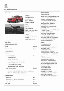 2023 Mazda CX-5 2.5 S Preferred Package