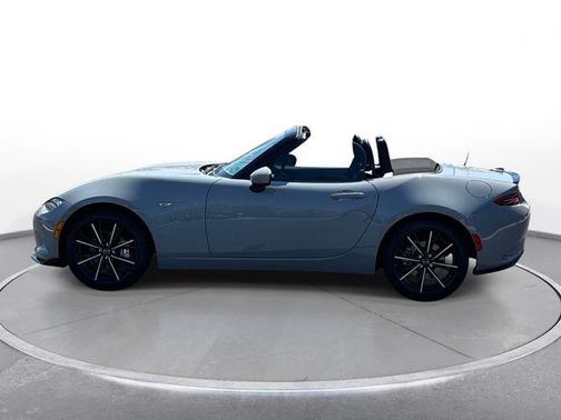 Gray Metallic 2025 Mazda MX-5 Miata Grand Touring