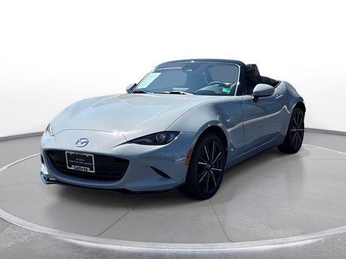 Gray Metallic 2025 Mazda MX-5 Miata Grand Touring
