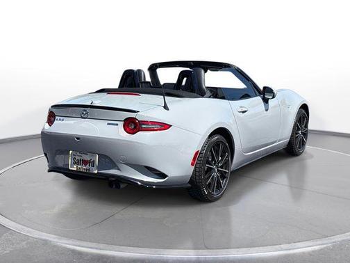 Gray Metallic 2025 Mazda MX-5 Miata Grand Touring