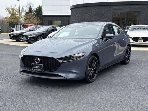 Machine Gray Metallic 2023 Mazda Mazda3 AWD w/Premium Package