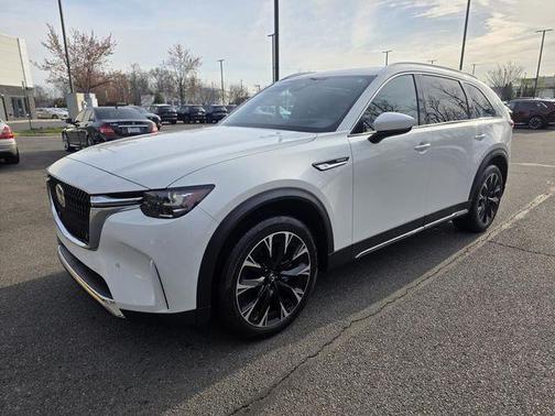 Rhodium White Premium 2024 Mazda CX-90 PHEV Premium Plus