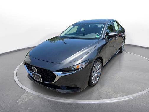 Machine Gray Metallic 2023 Mazda Mazda3 FWD w/Preferred Package
