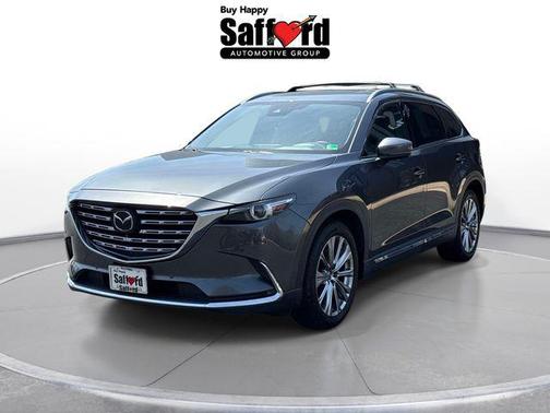 Machine Gray Metallic 2021 Mazda CX-9 Signature