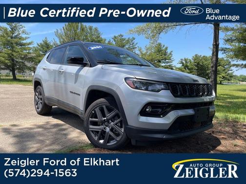 Silver Zynith Metallic Clearcoat 2026 Jeep Compass Limited